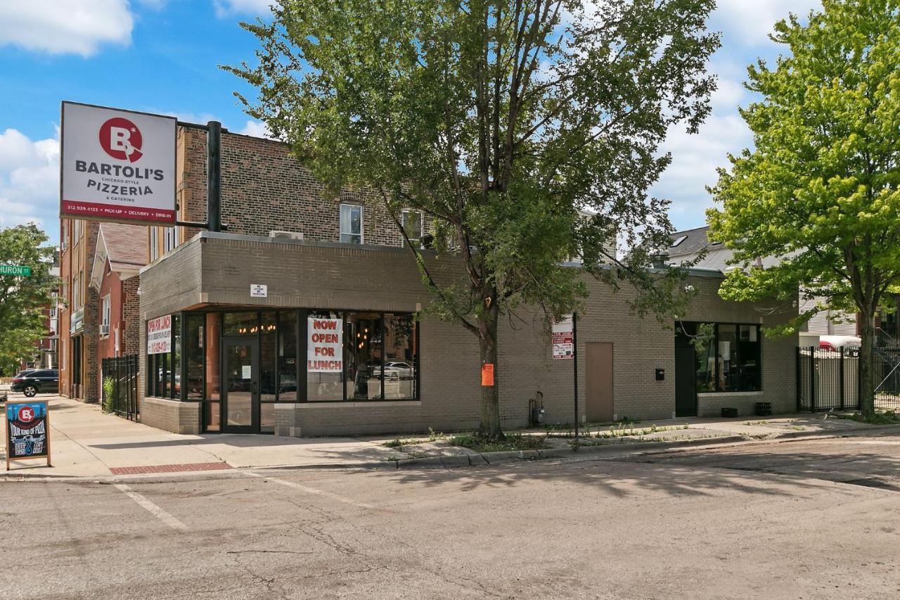 2Br Comfy And Stylish Apt In West Town - Erie 1R Chicago Dış mekan fotoğraf
